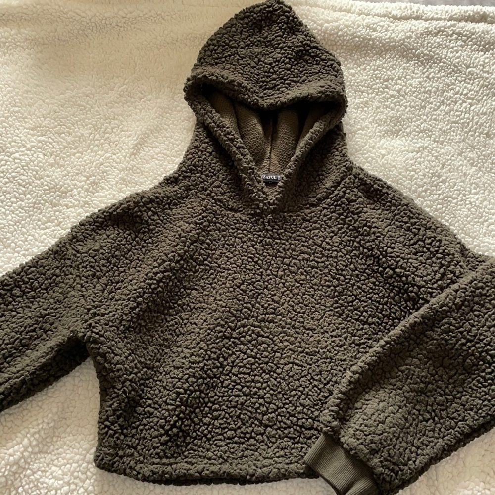 Zaful Cropped Hoodie